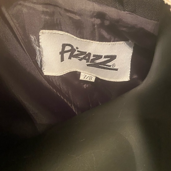 Pizazz Black Long Snap Front Blazer - Picture 9 of 9